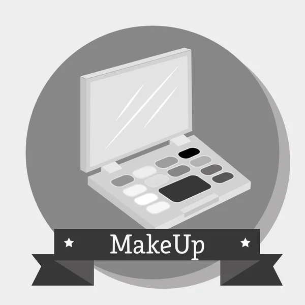 Make-up und Damenkosmetik — Stockvektor