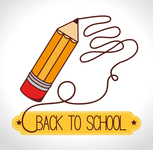 Back to school season — Stock Vector