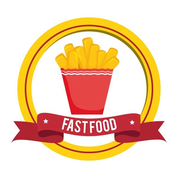 Delicious fast food — Stock Vector