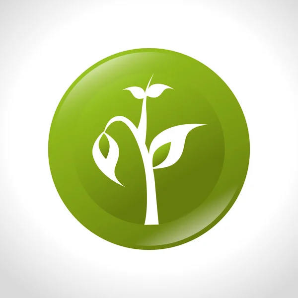 Zielone liście lub liść — Wektor stockowy