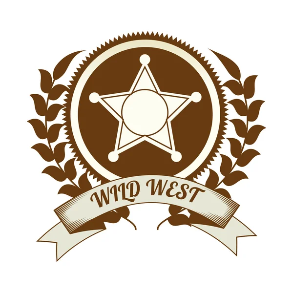 Wild west cultuur — Stockvector