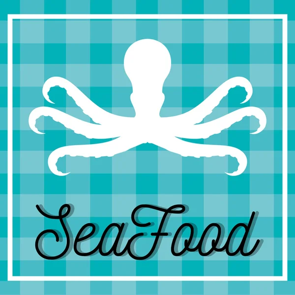 Gastronomía de mariscos — Vector de stock