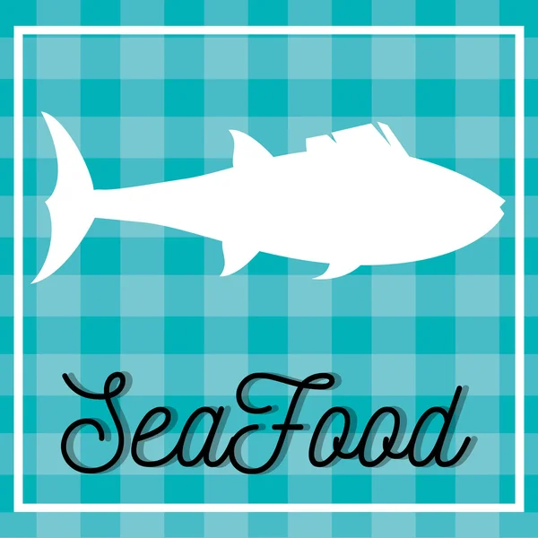 Moře potravin gastronomie — Stockový vektor