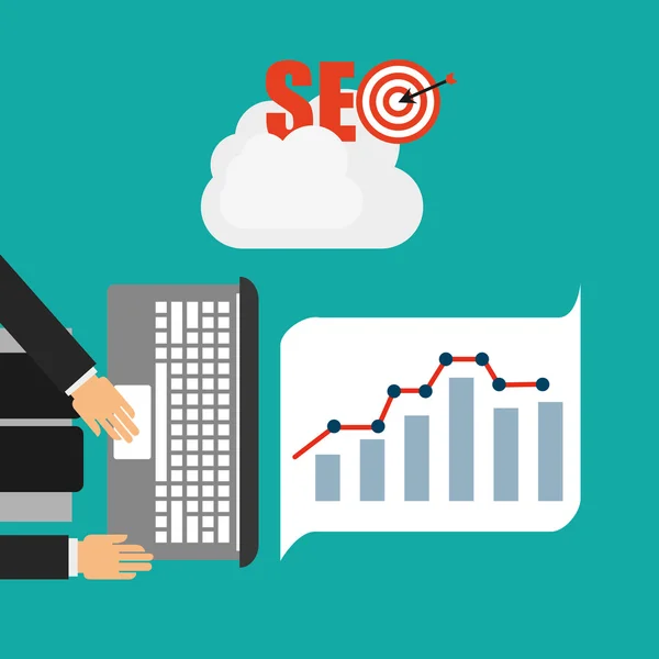 Optimización del motor de búsqueda — Archivo Imágenes Vectoriales