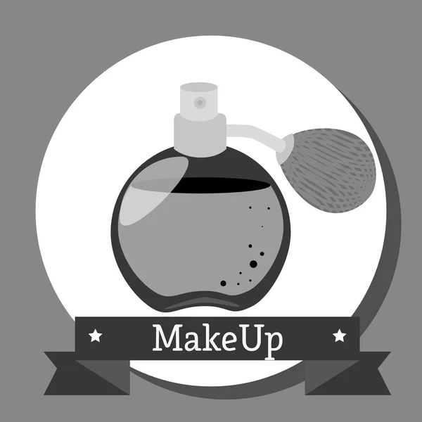 Maquillage et cosmétiques pour femmes — Image vectorielle