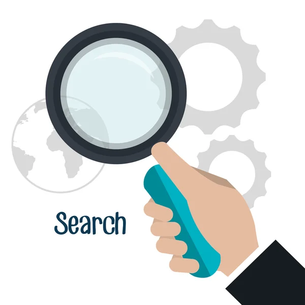 Optimisation des moteurs de recherche — Image vectorielle