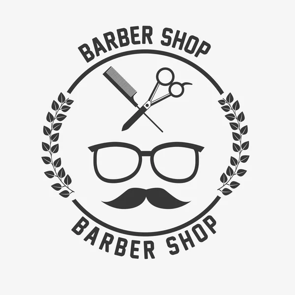 Design de barbearia — Vetor de Stock