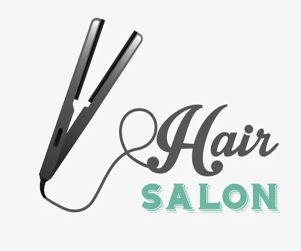 Haar salon ontwerp — Stockvector