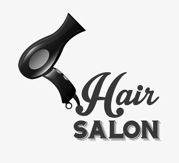 Hair salon design — Stock Vector