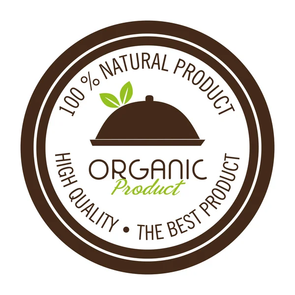 Naturalny i organiczny produkt — Wektor stockowy