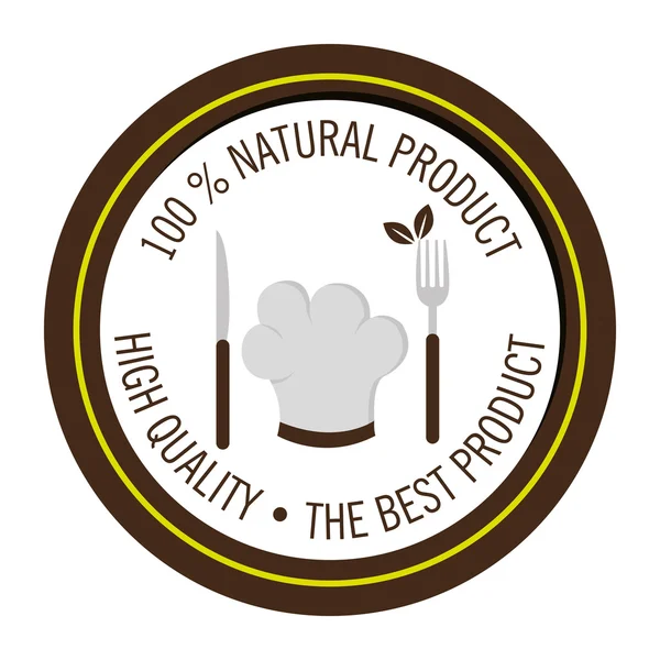 Přírodní a bio produktů — Stockový vektor