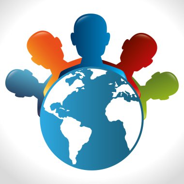 İş takım çalışması grafiği