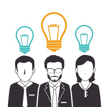 İş takım çalışması grafiği