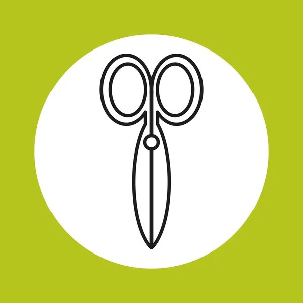 Scissors icon design — Stock Vector