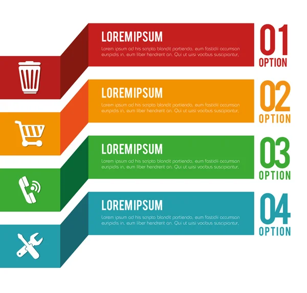 Infographic ve afişler — Stok Vektör