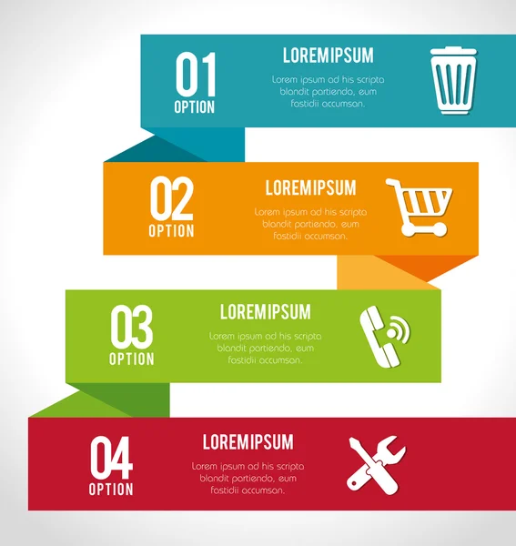 Infographic ve afişler — Stok Vektör