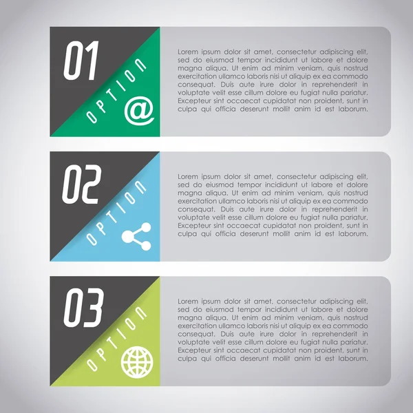 Infographics concept design — Stock Vector