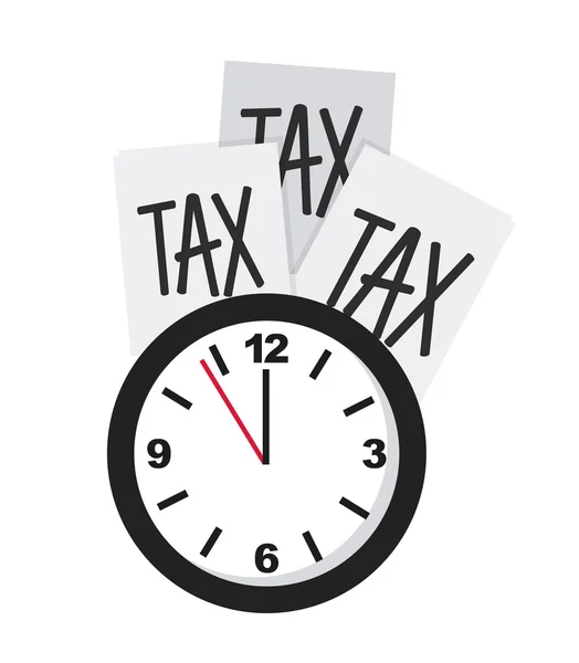 Taxs ημέρα σχέδιο — Διανυσματικό Αρχείο