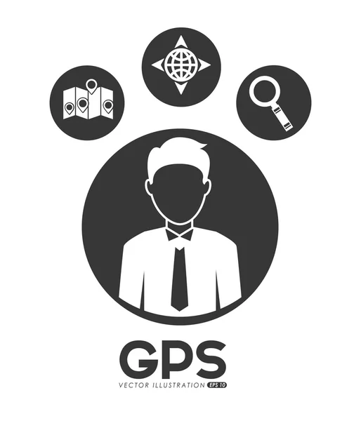 Σχεδιασμός υπηρεσιών GPS — Διανυσματικό Αρχείο