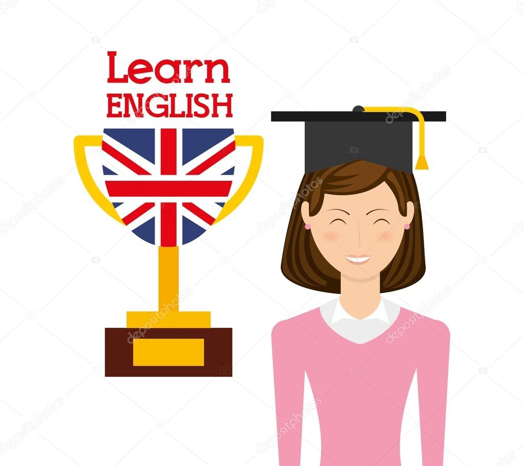 Learn English Design — Stock Vector © Yupiramos 94869158