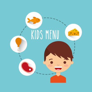 Kids menü tasarımı 