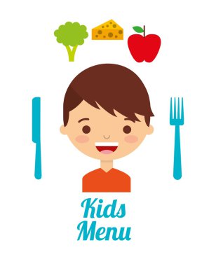 Kids menü tasarımı 