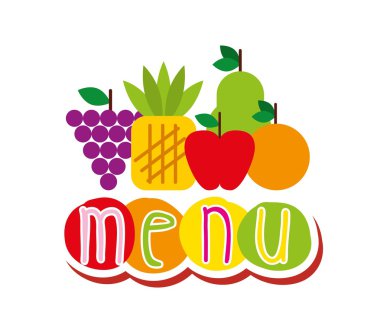 Kids menü tasarımı 