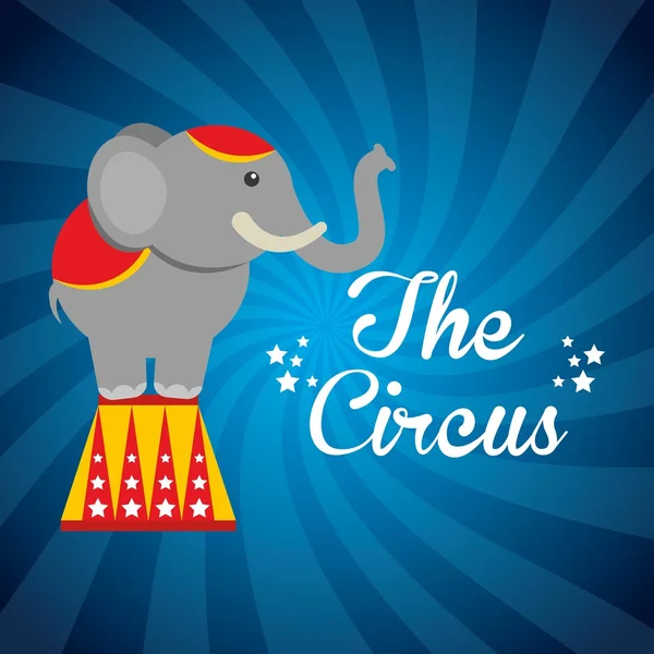 Design de divertissement de cirque — Image vectorielle