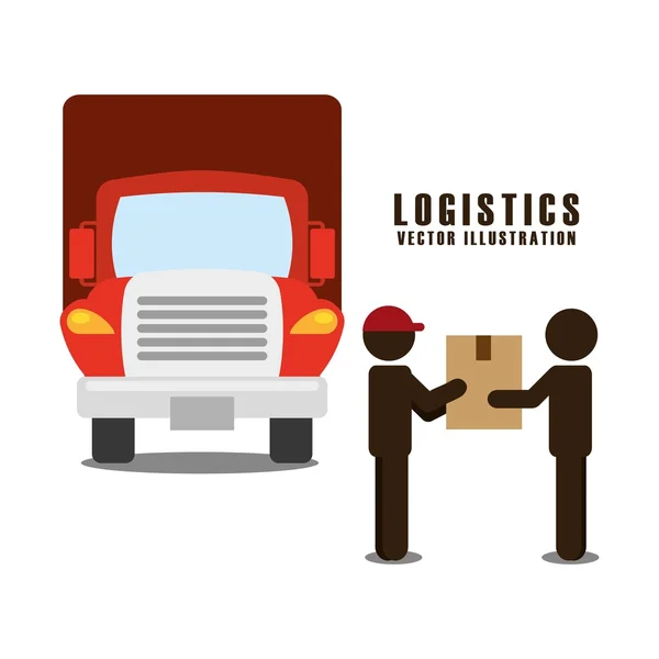Design de serviços logísticos — Vetor de Stock