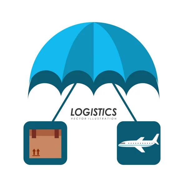 Logistics service design — Stock Vector