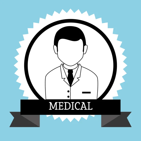 Icono de atención médica — Vector de stock