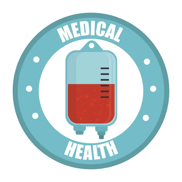 Медичні графікою охорони здоров'я — стоковий вектор