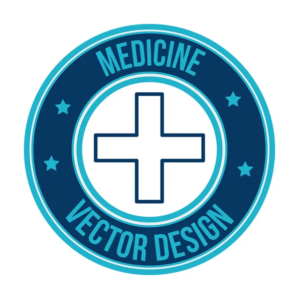 Lékařská zdravotní péče grafika — Stockový vektor