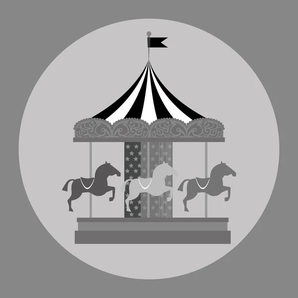 Feira de carnaval de circo —  Vetores de Stock