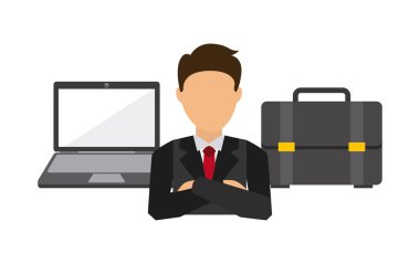 İşadamı konsept tasarımı