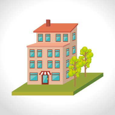 Şehir ve cityscape tasarım