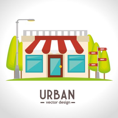 Şehir ve cityscape tasarım