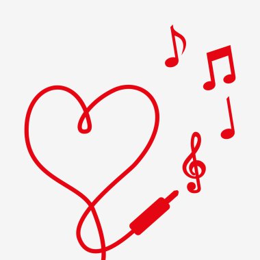 Müzik yaşam tarzı tasarım