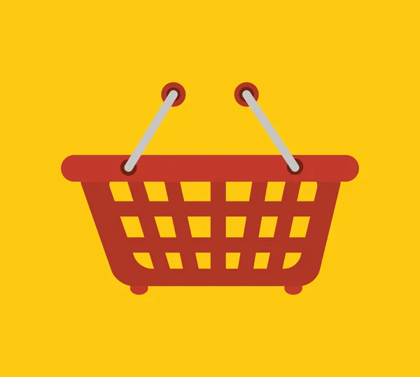E-commerce en winkelen — Stockvector