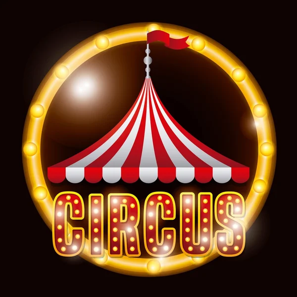 Ο σχεδιασμός του τσίρκου — Διανυσματικό Αρχείο