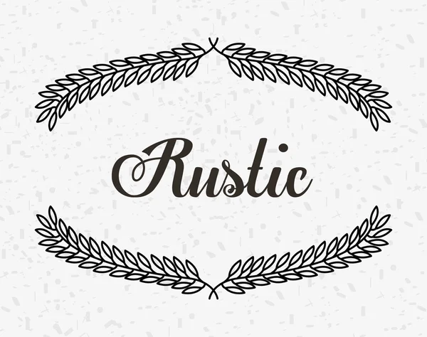 Rustik stil design — Stock vektor