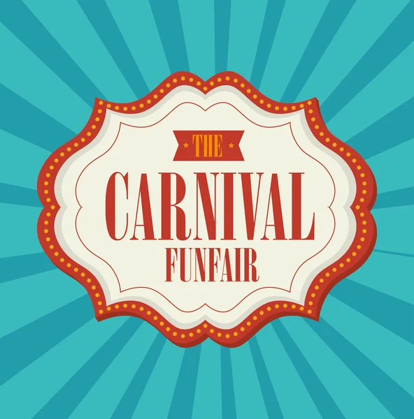 Circus διασκέδαση Καρναβάλι — Διανυσματικό Αρχείο