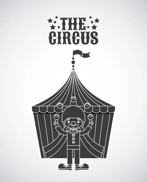 Het circus ontwerp — Stockvector