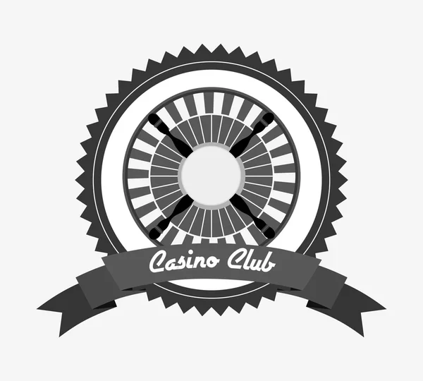 Casino club tasarım — Stok Vektör