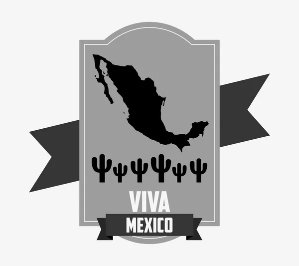 Viva Μεξικό σχεδιασμού — Διανυσματικό Αρχείο