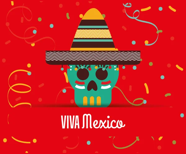 Design Viva Mexico — Image vectorielle