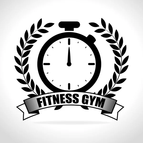 Gym et mode de vie fitness — Image vectorielle