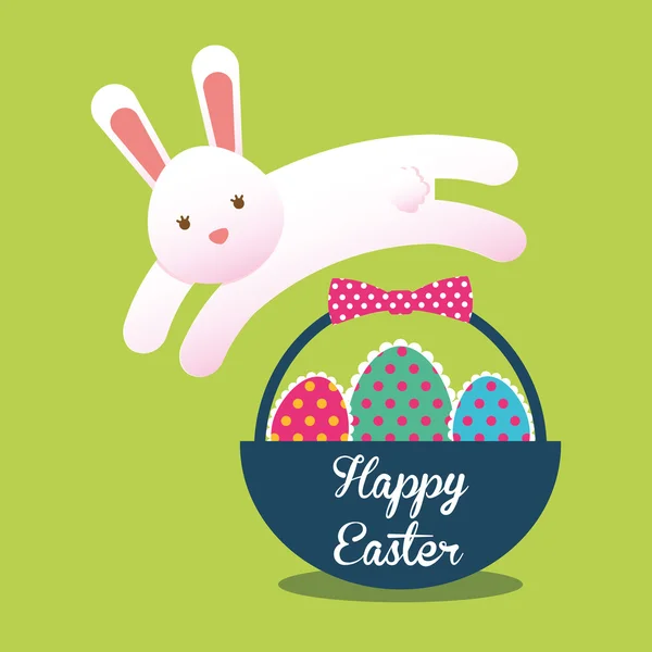 Happy easter design — Stock Vector