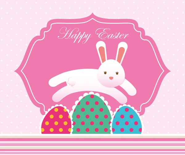 Happy easter ontwerp — Stockvector