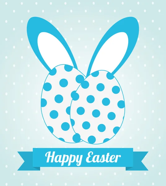 Happy easter ontwerp — Stockvector